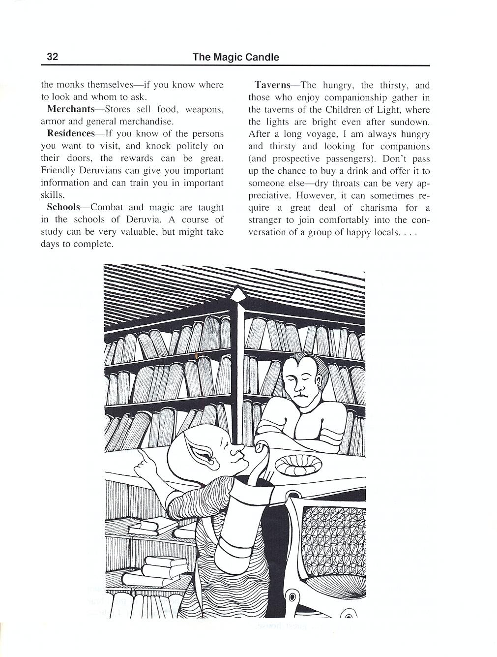 The Magic Candle manual page 32