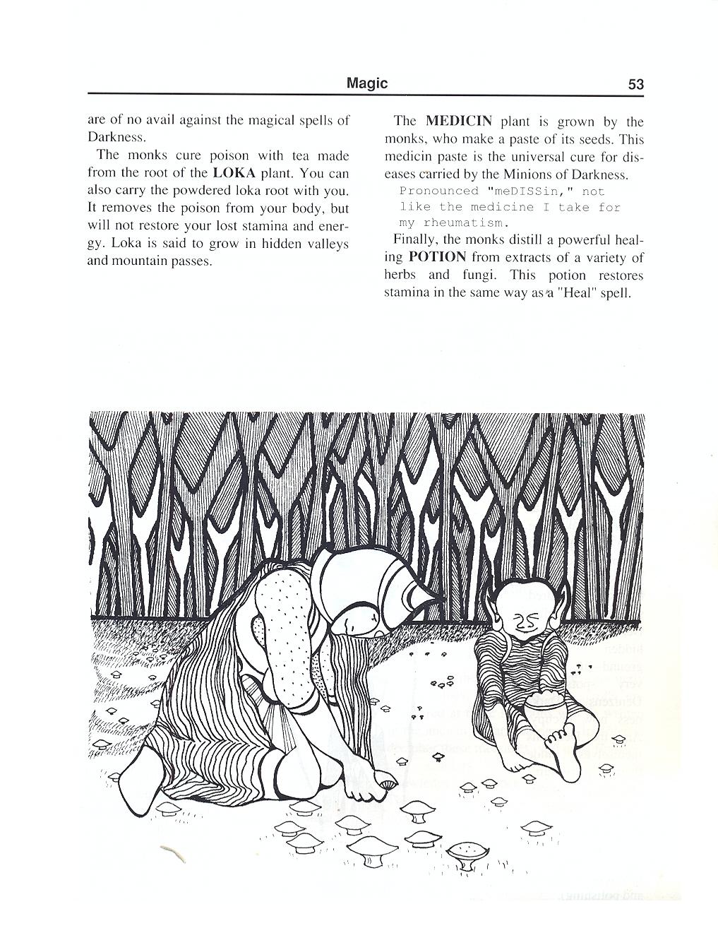 The Magic Candle manual page 53