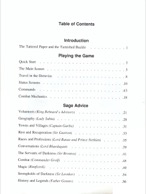 The Magic Candle manual page iii