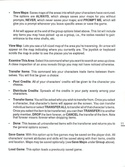Mars Saga manual page 11