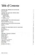 Might and Magic manual table of contents