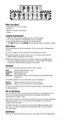 Pole Position C64 manual pages 2-3