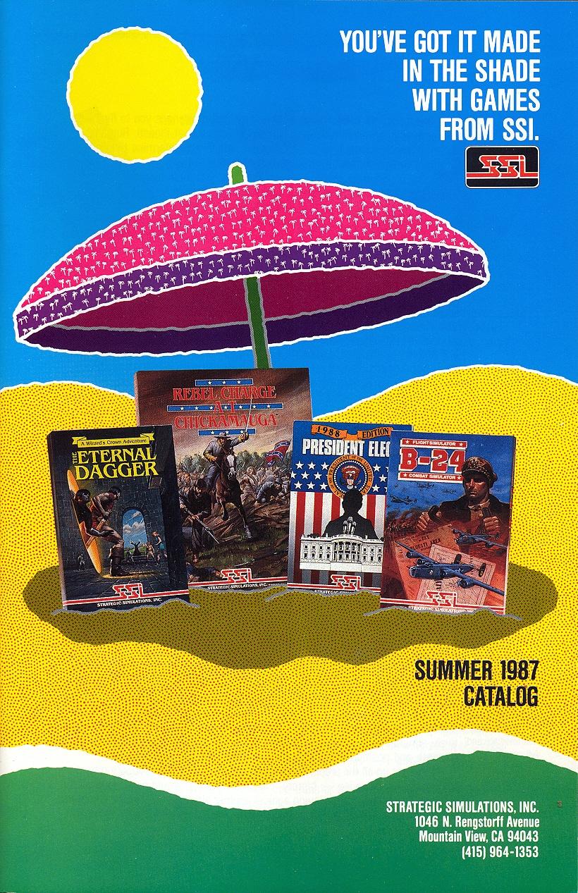 President Elect (1988 Edition) 1987 catalog front cover