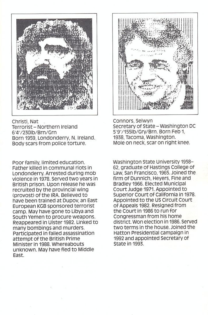 The President is Missing case files page 10