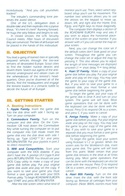 Roadwar Europa manual page 2