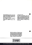 Theatre Europe manual back cover